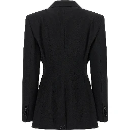 Black Virgin Wool Blazer