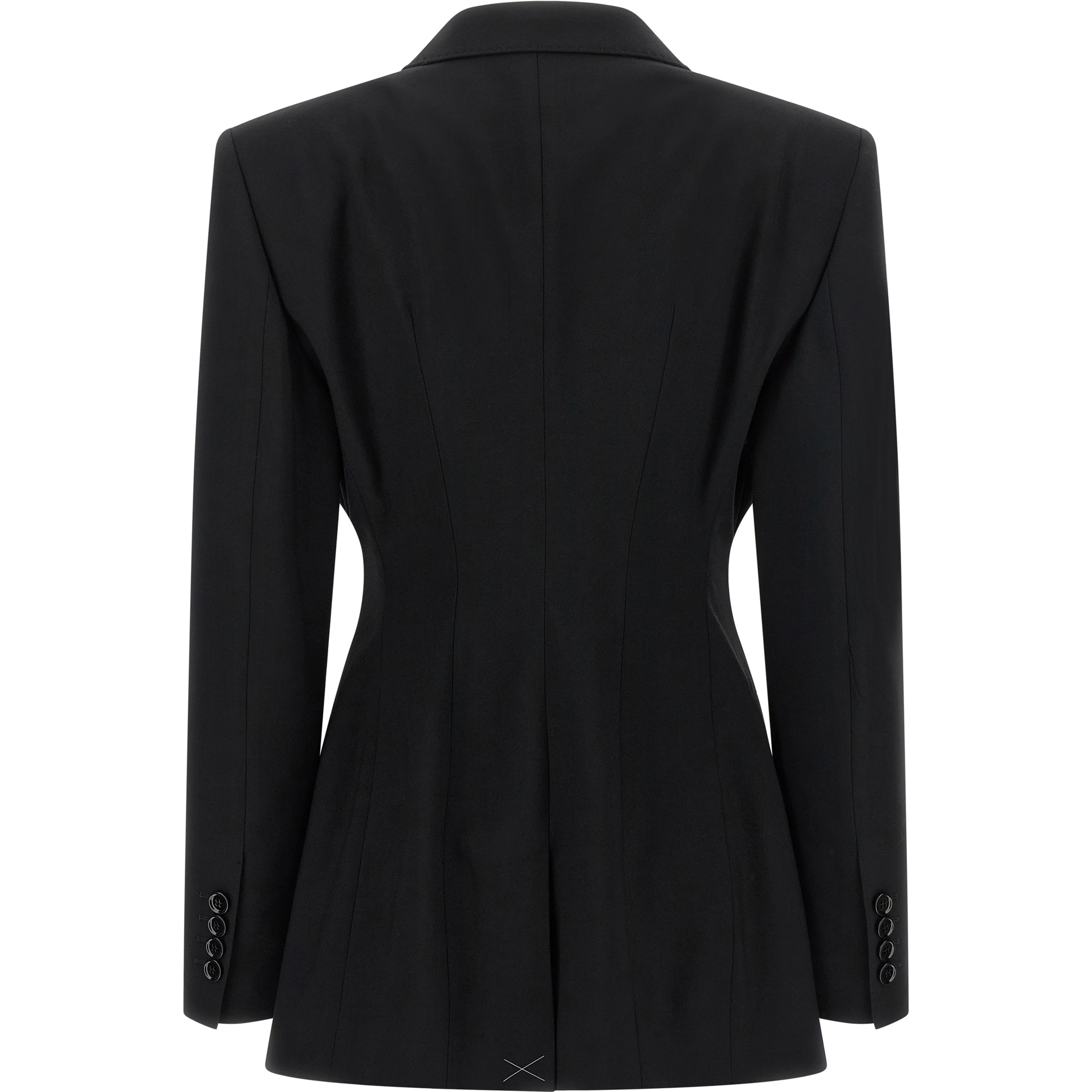 Black Virgin Wool Blazer
