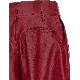 Red Leather Pants