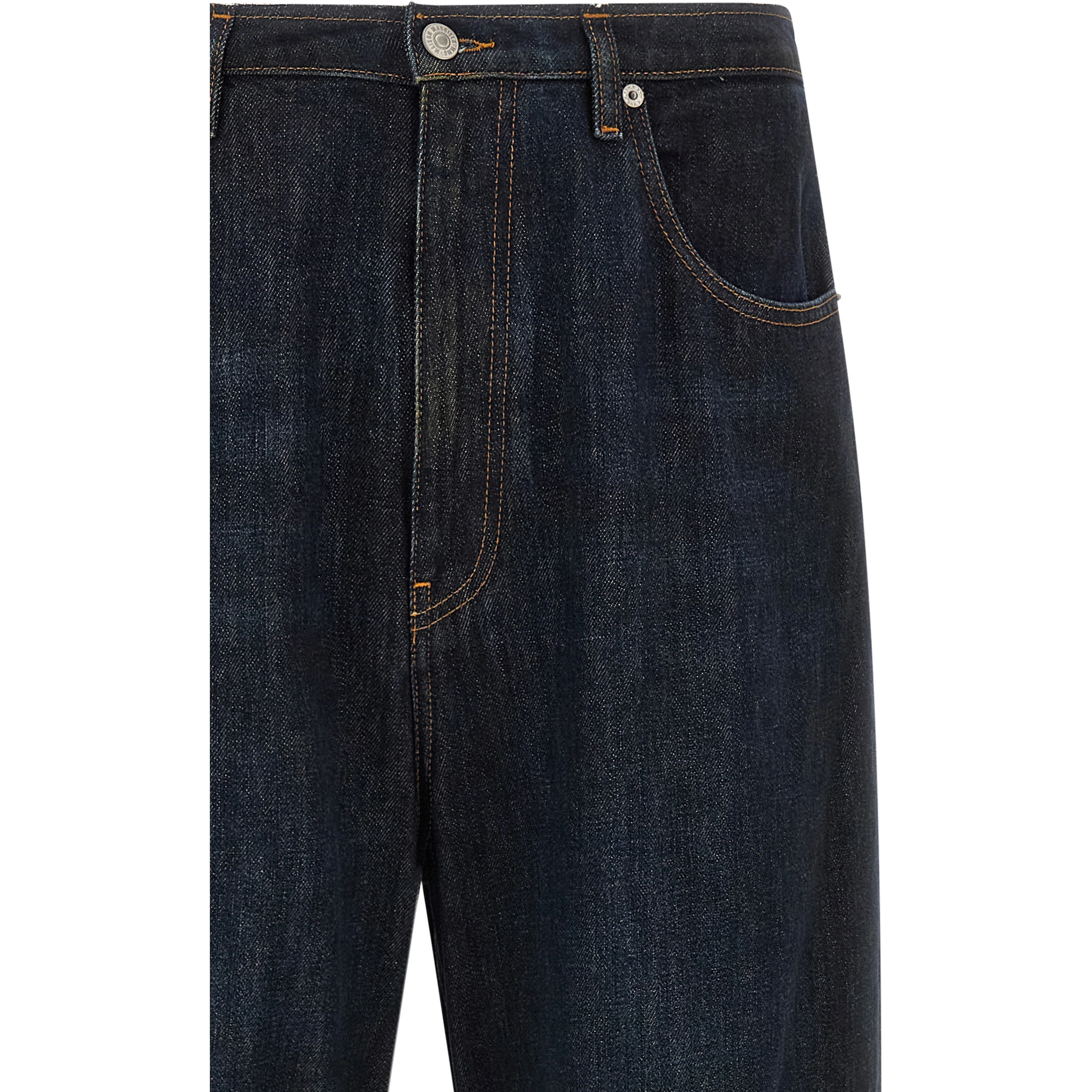 Blue Cotton Jeans Denim