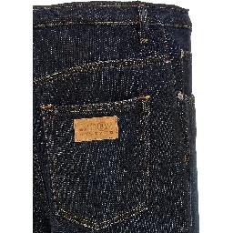 Blue Cotton Jeans Denim