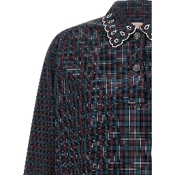 Blue Cotton Blouse