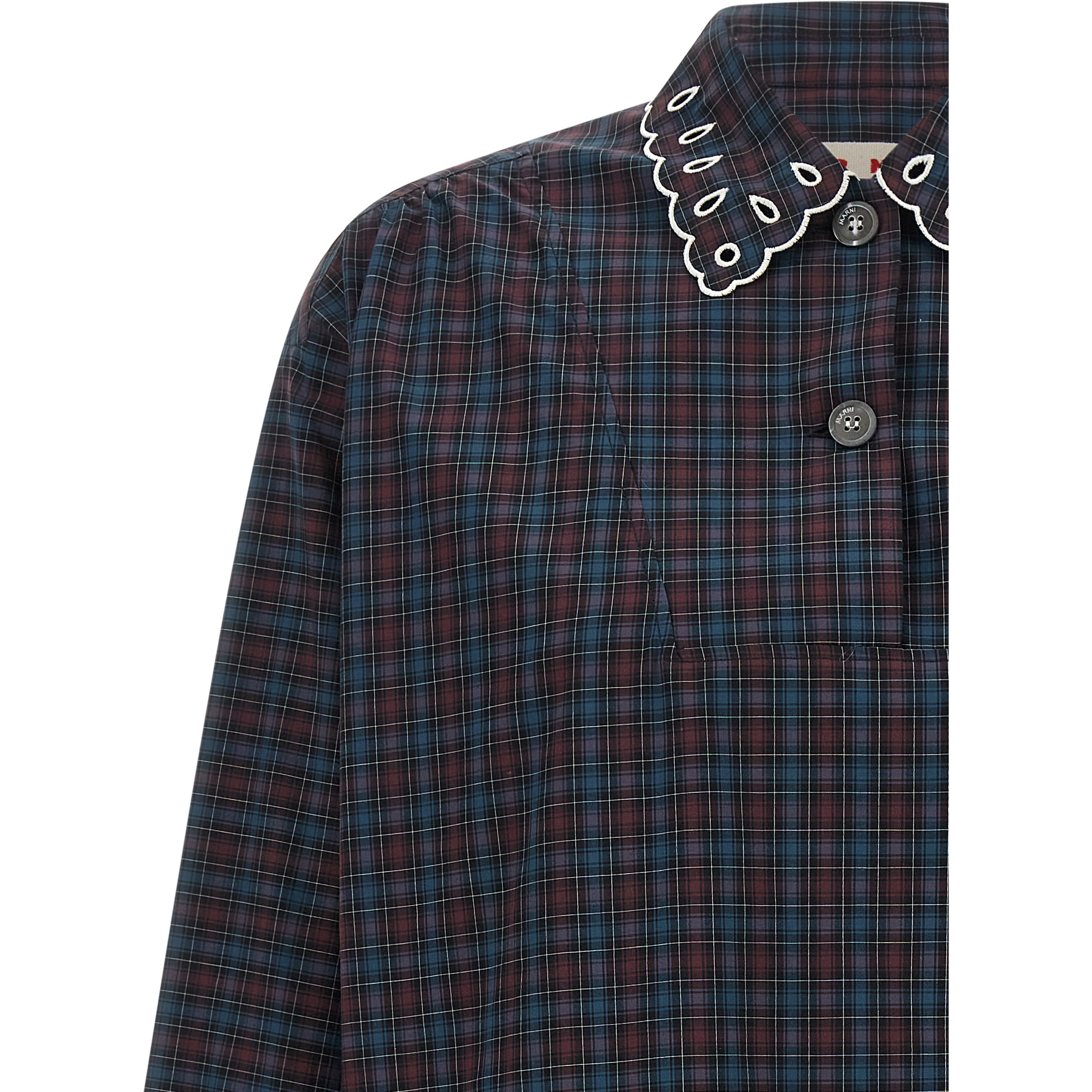 Blue Cotton Blouse