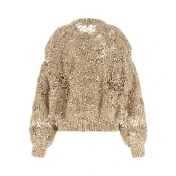 Beige Wool Cardigan