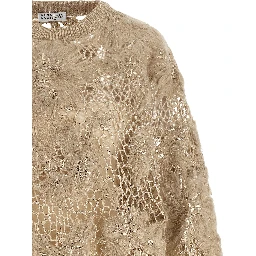Beige Wool Cardigan