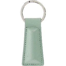 Bicolor Calfskin Keychain