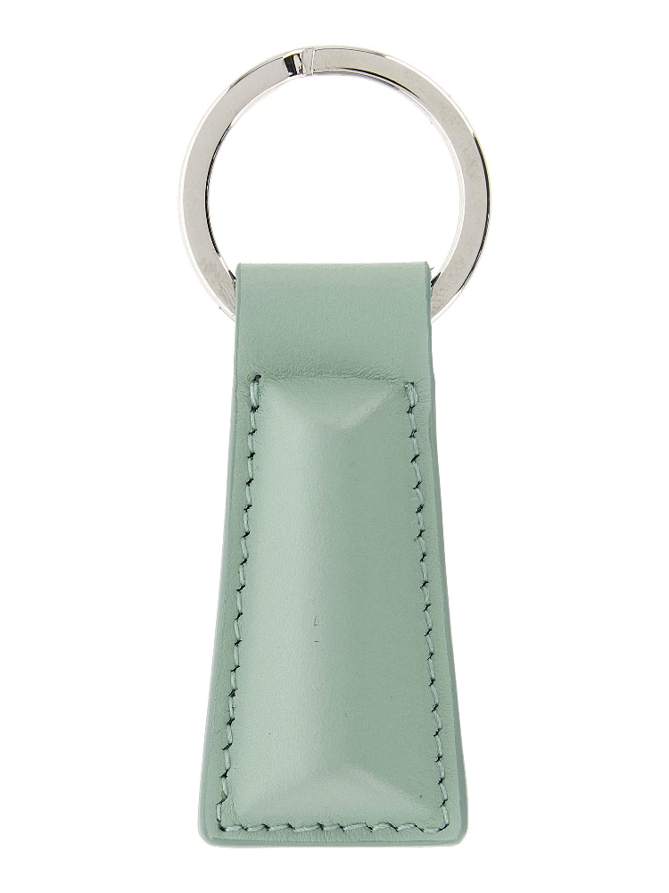 Bicolor Calfskin Keychain