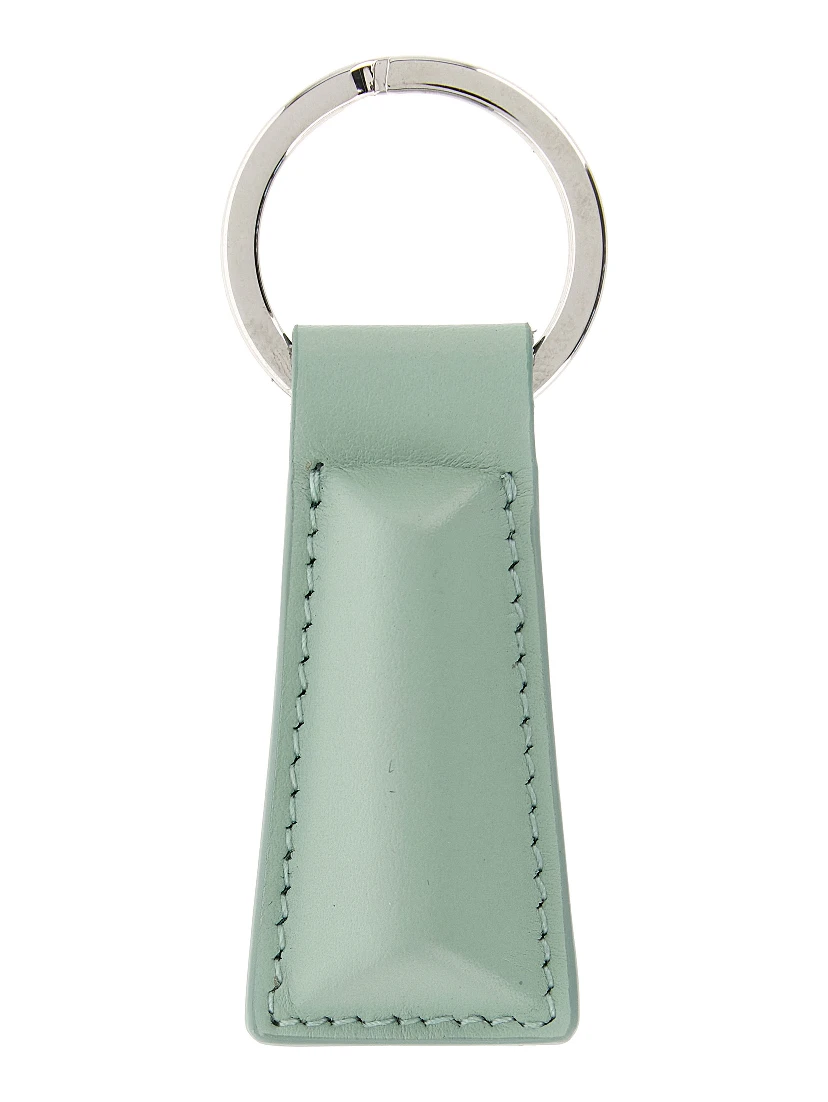 Bicolor Calfskin Keychain