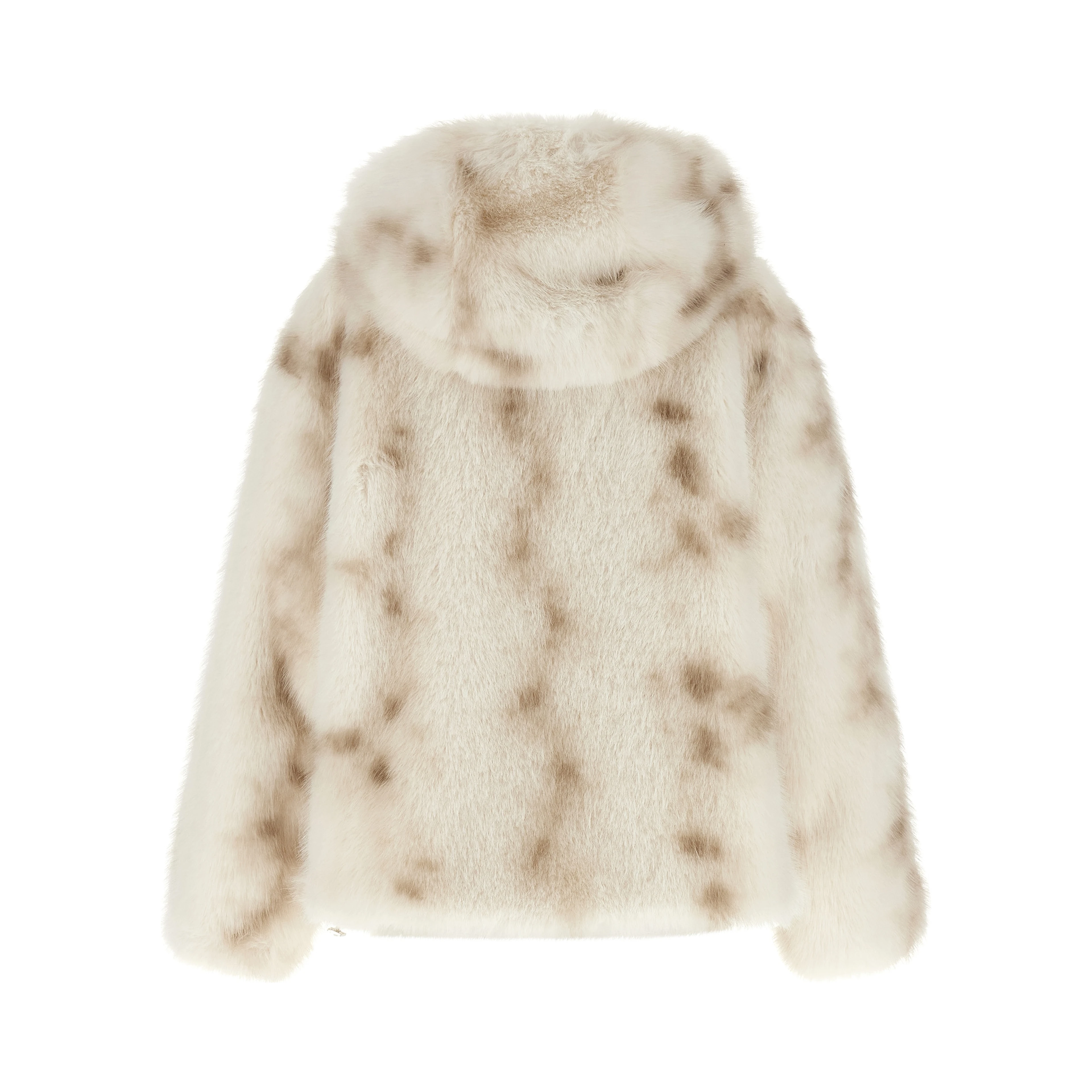 Beige Polyester Bomber