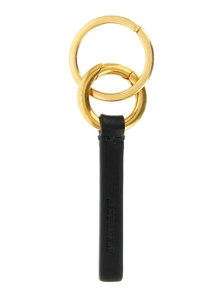 Black Calfskin Keychain alternative
