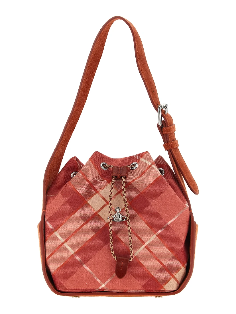Multicolor Wool Shoulder Bag