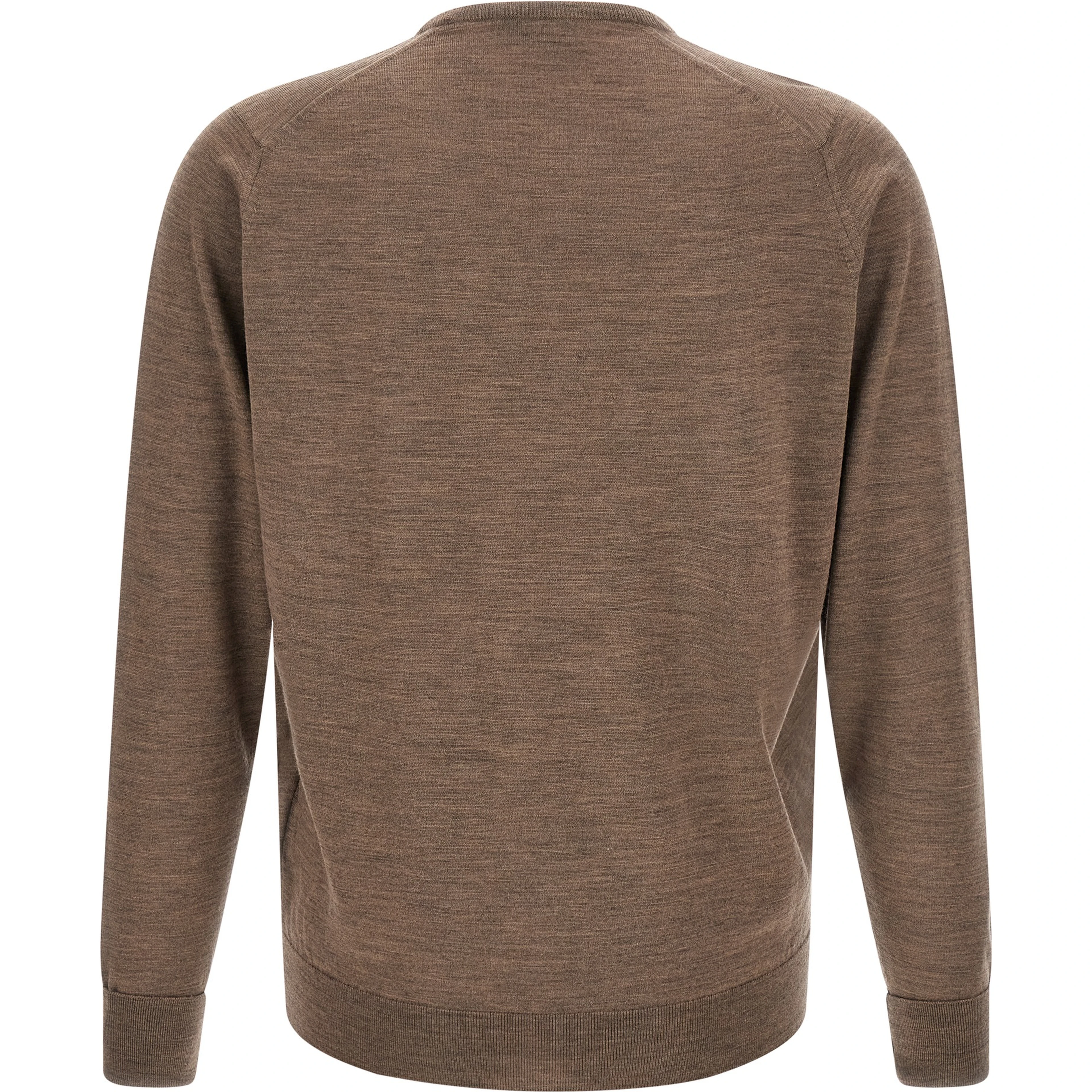Beige Merino Wool Cardigan