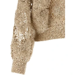 Beige Wool Cardigan