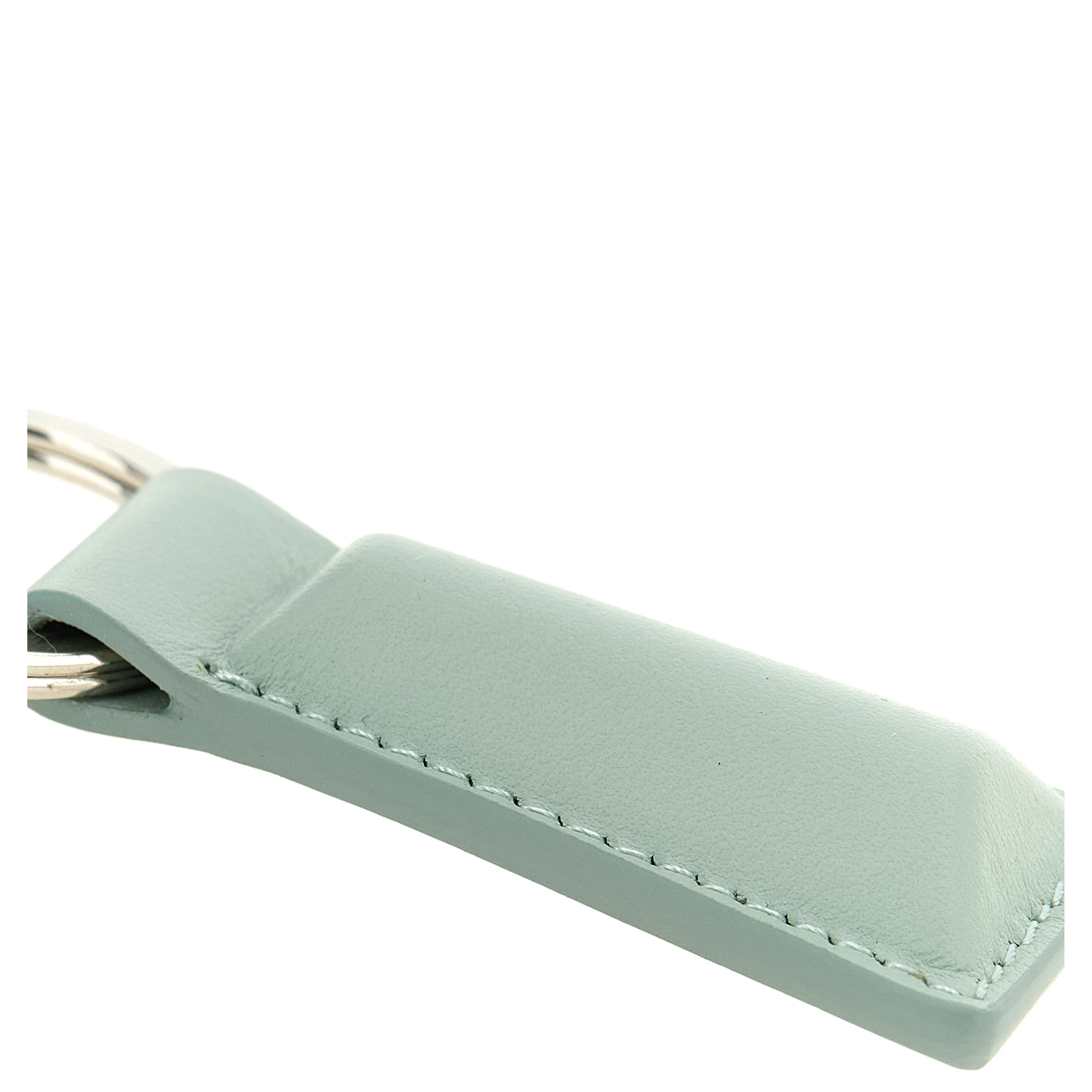 Bicolor Calfskin Keychain