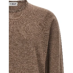 Beige Merino Wool Cardigan