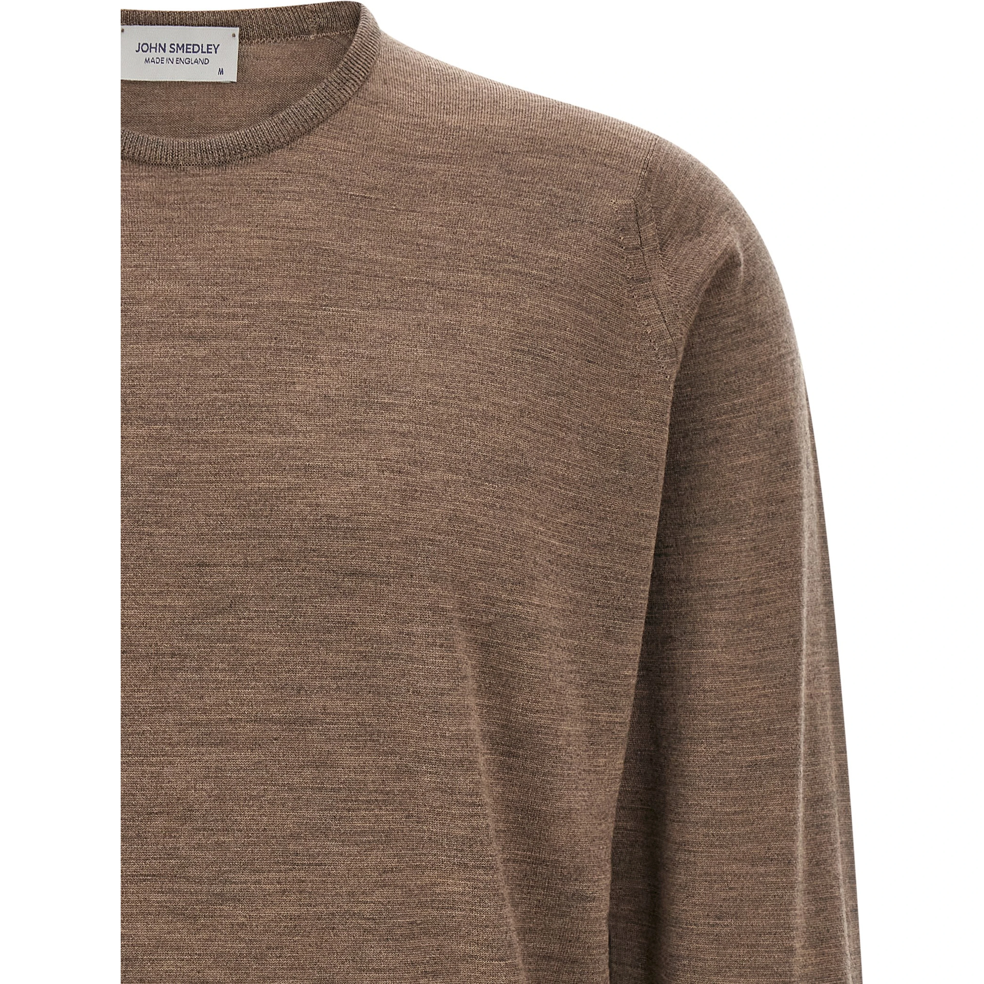 Beige Merino Wool Cardigan