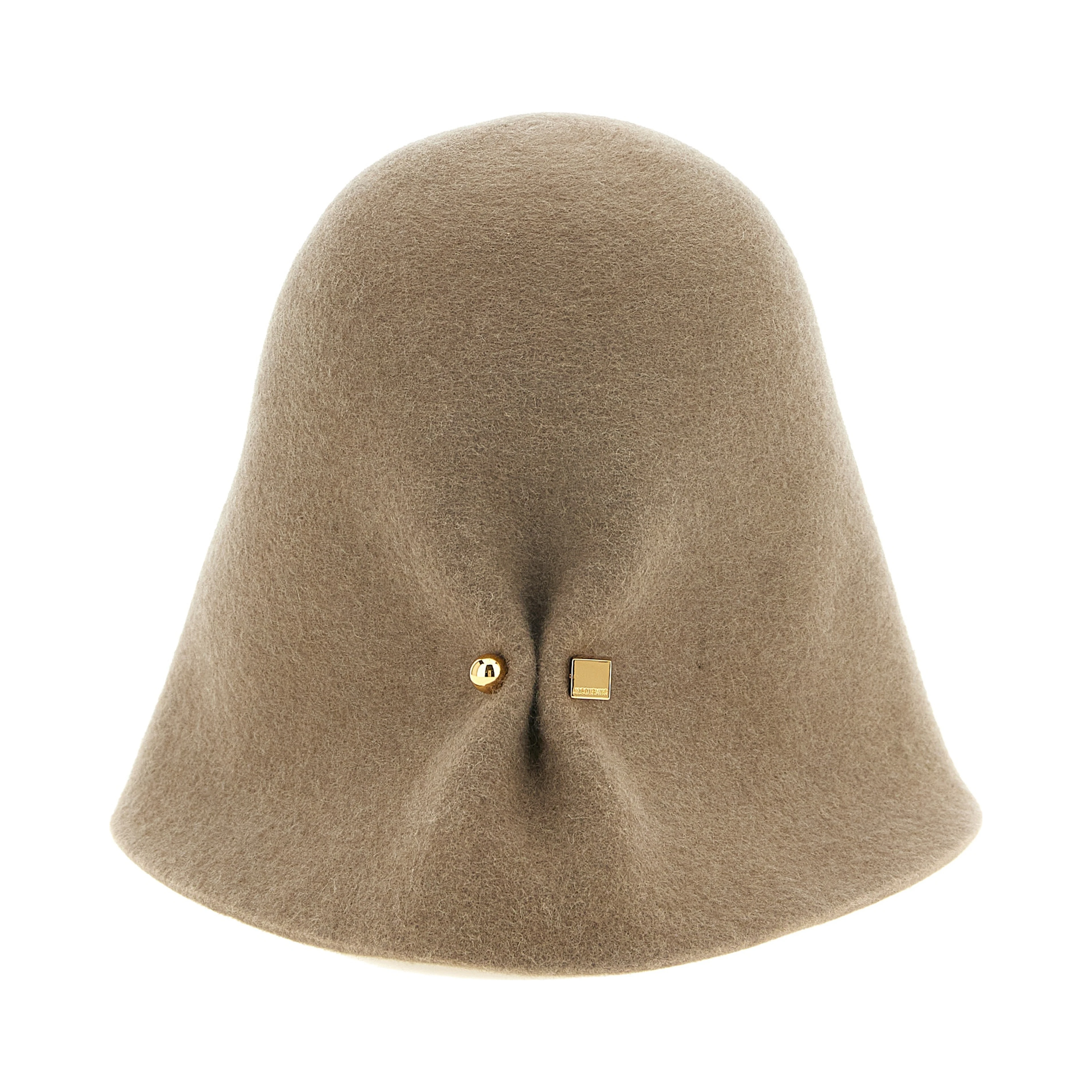 Beige Merino Wool Hat