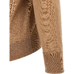 Beige Merino Wool Polo Shirt