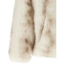 Beige Polyester Bomber
