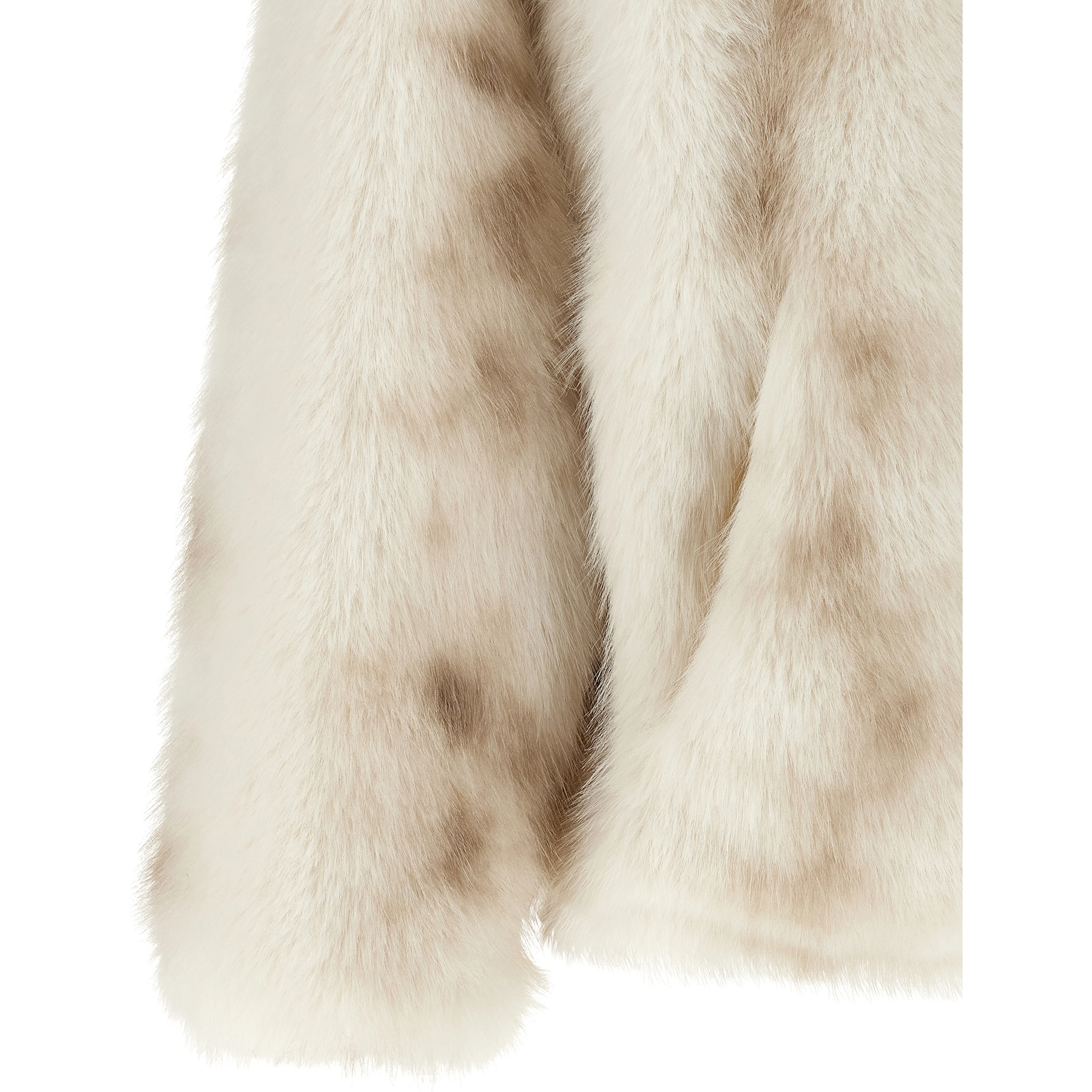 Beige Polyester Bomber