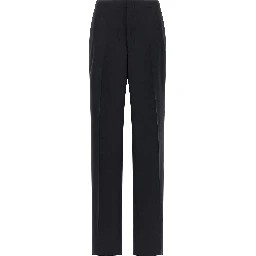 Black Virgin Wool Two-Piece Suit