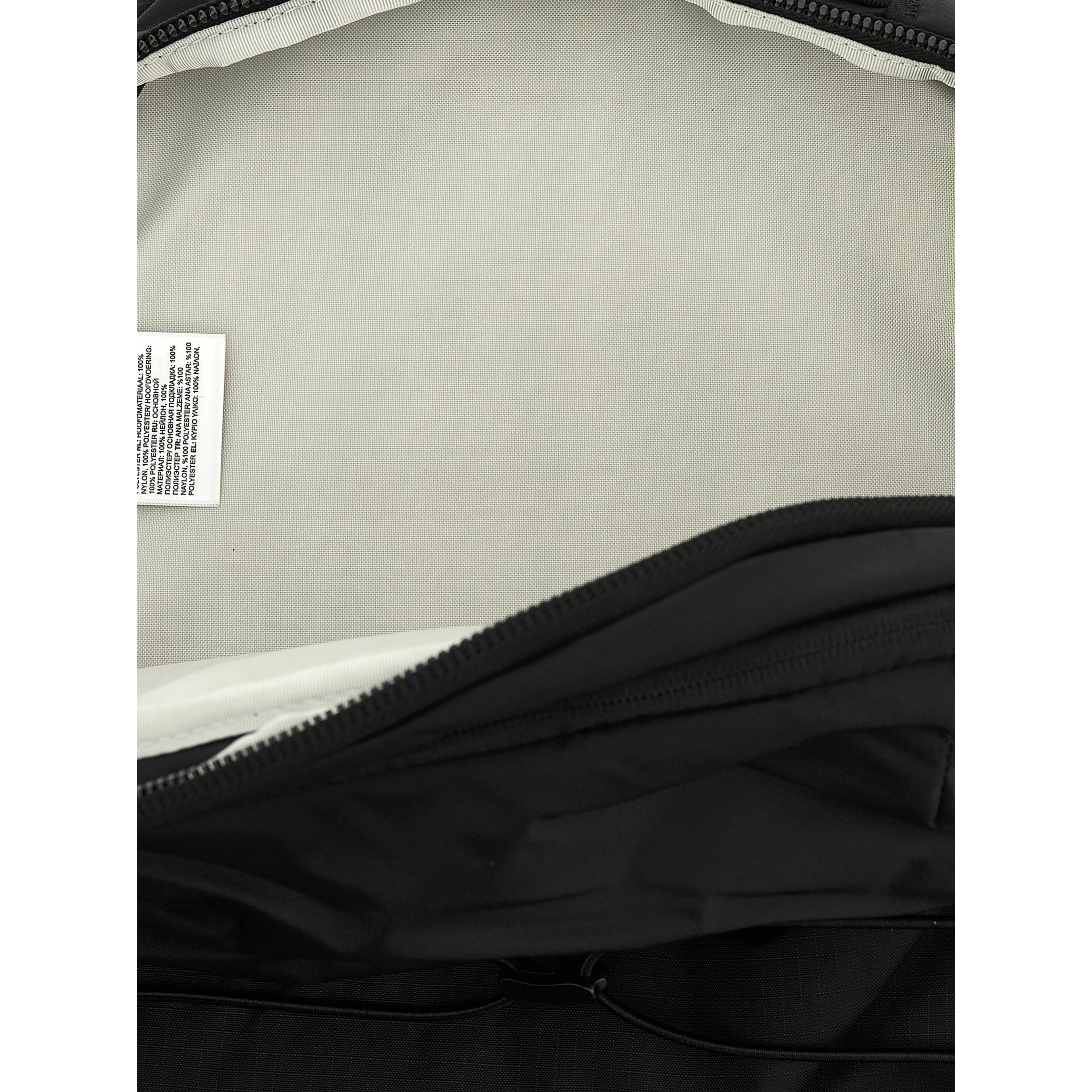 Black Nylon Backpack