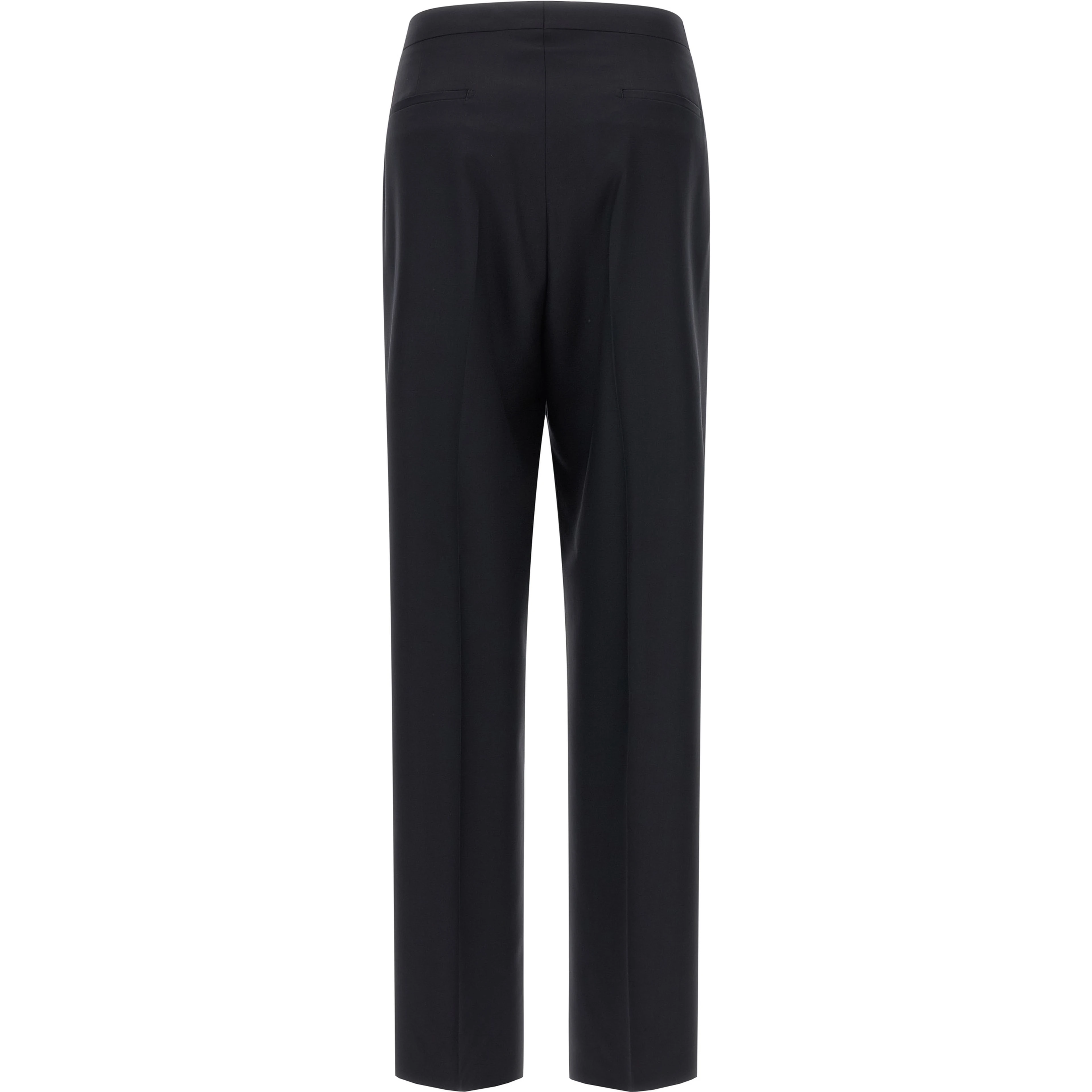 Black Virgin Wool Two-Piece Suit