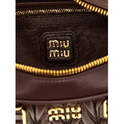 Brown Lamb Leather Handbag