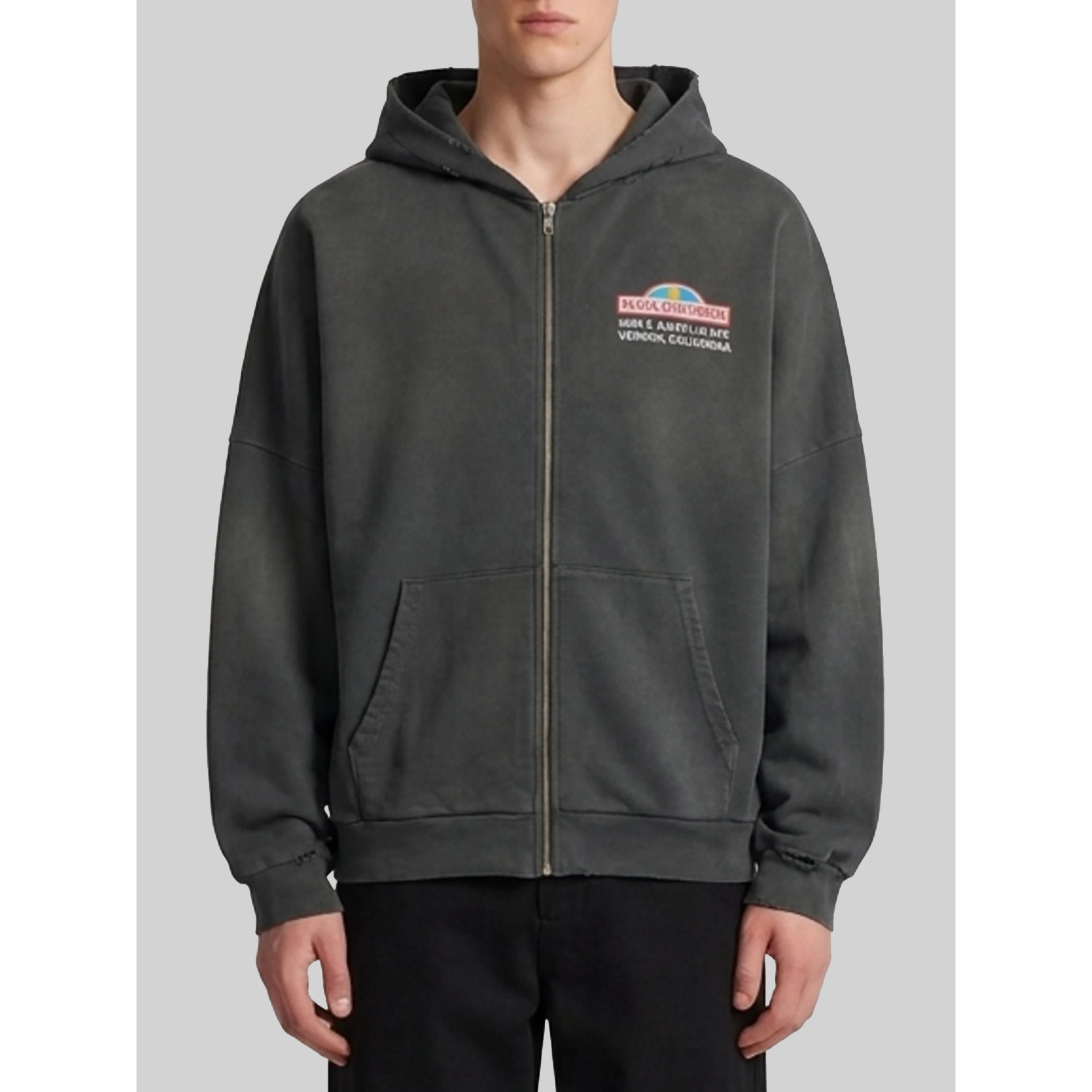 Plaza Chavarria Hooligan zip hoodie