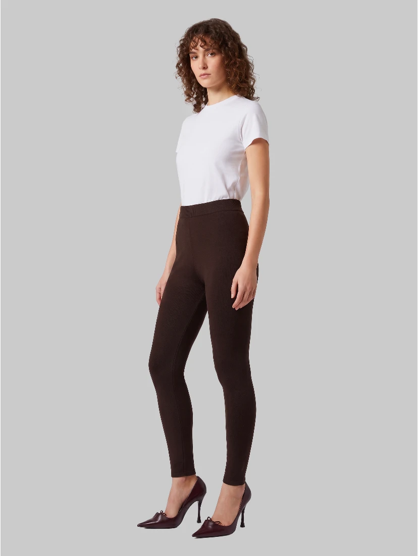 Dark brown Techwear leggings