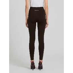 Dark brown Techwear leggings