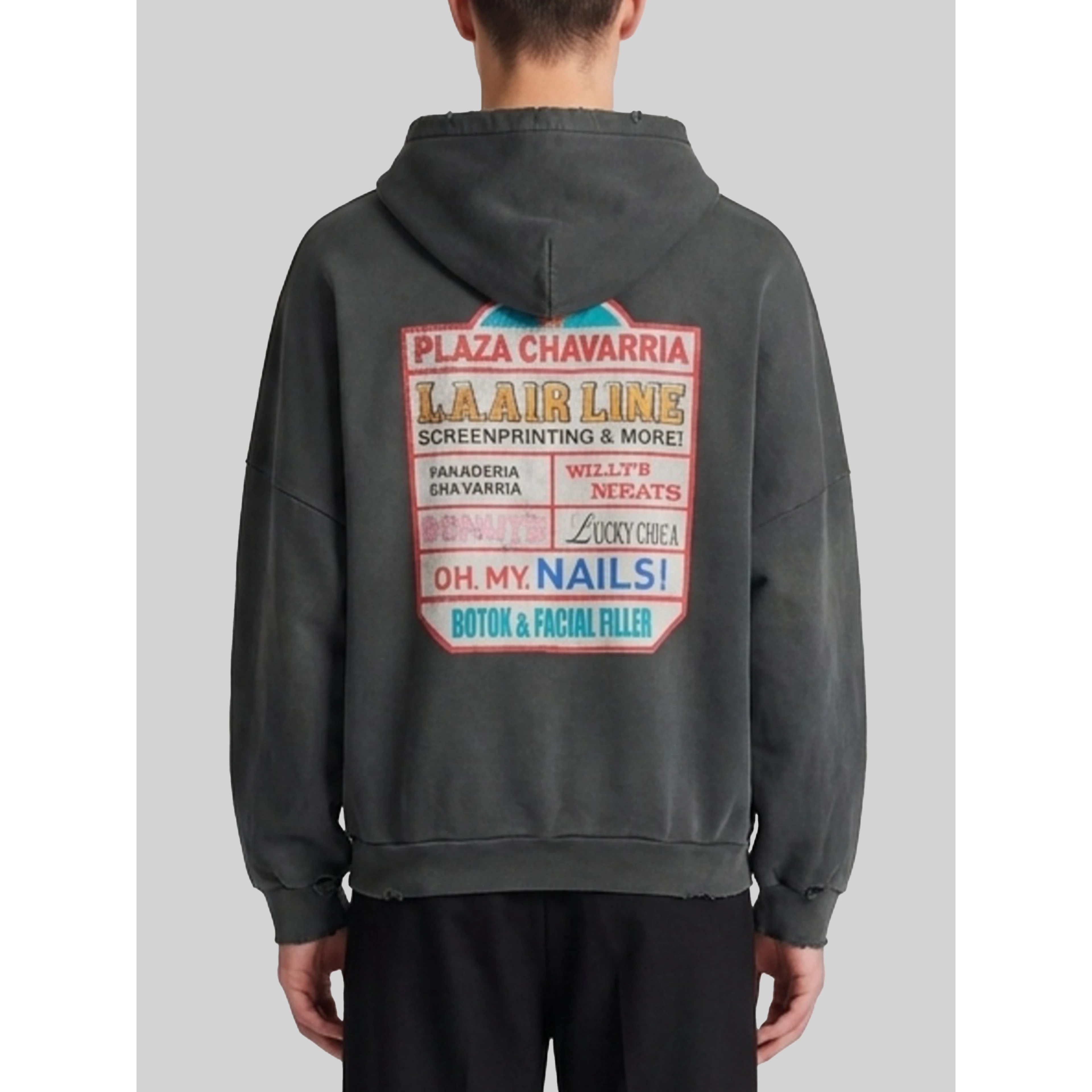 Plaza Chavarria Hooligan zip hoodie