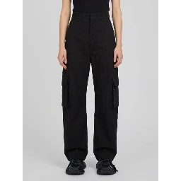 Cotton cargo trousers