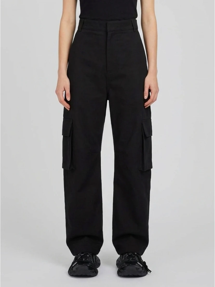 Cotton cargo trousers