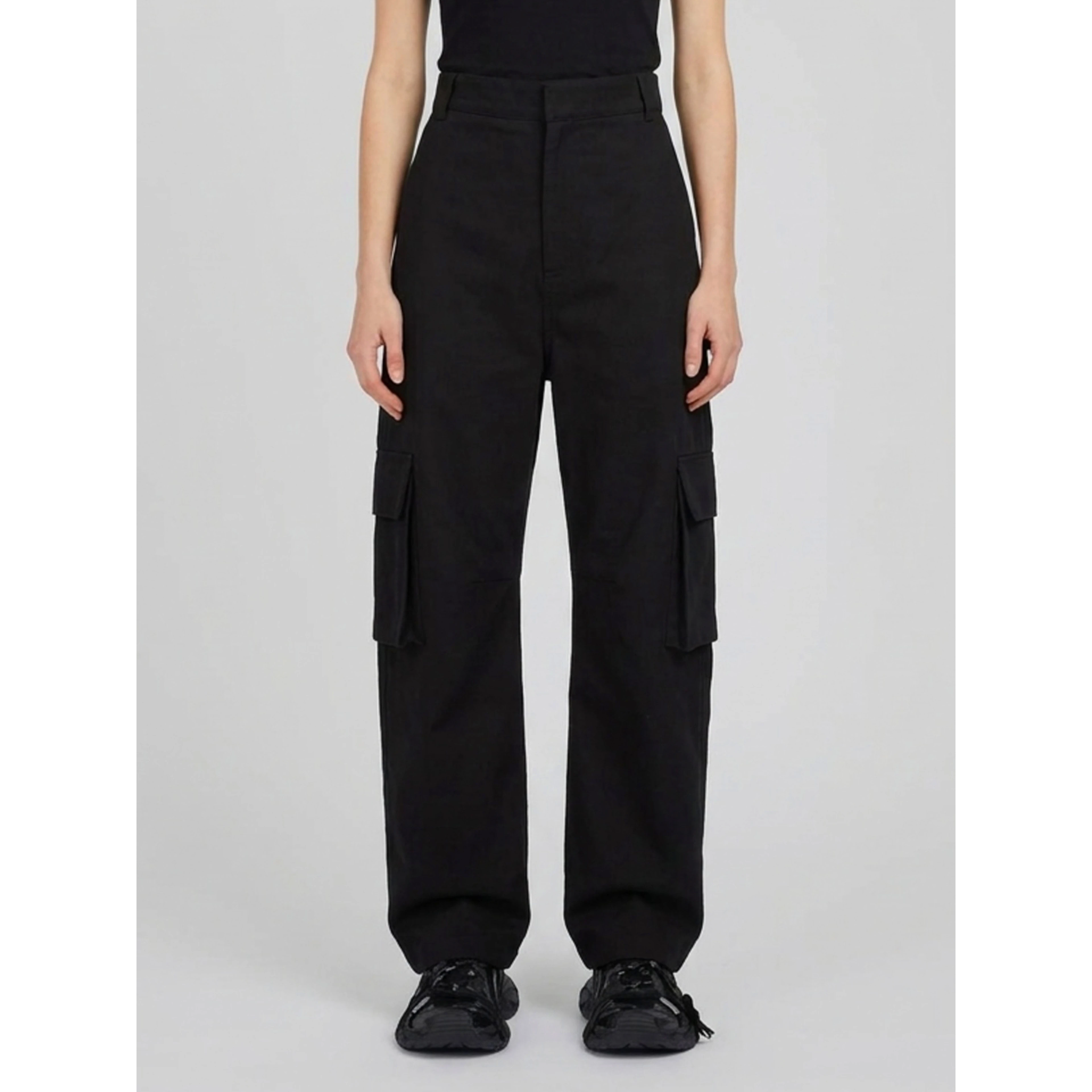 Cotton cargo trousers