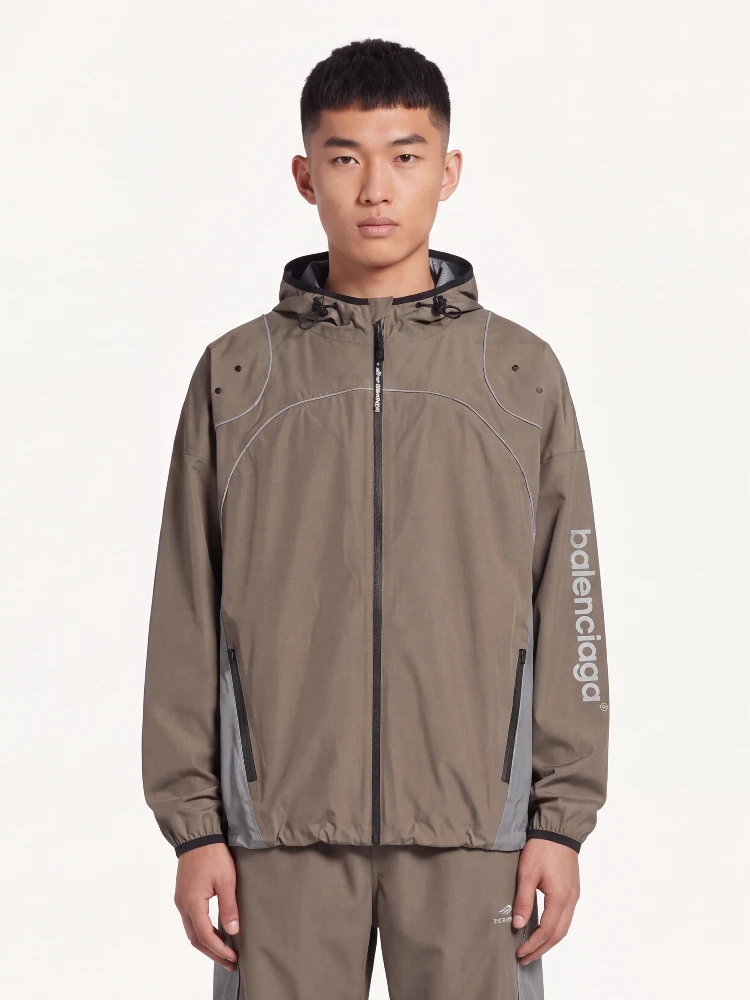 Techwear zip jacket