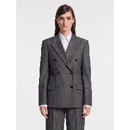 Double-breasted tailored jacket