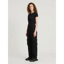 Cotton cargo trousers