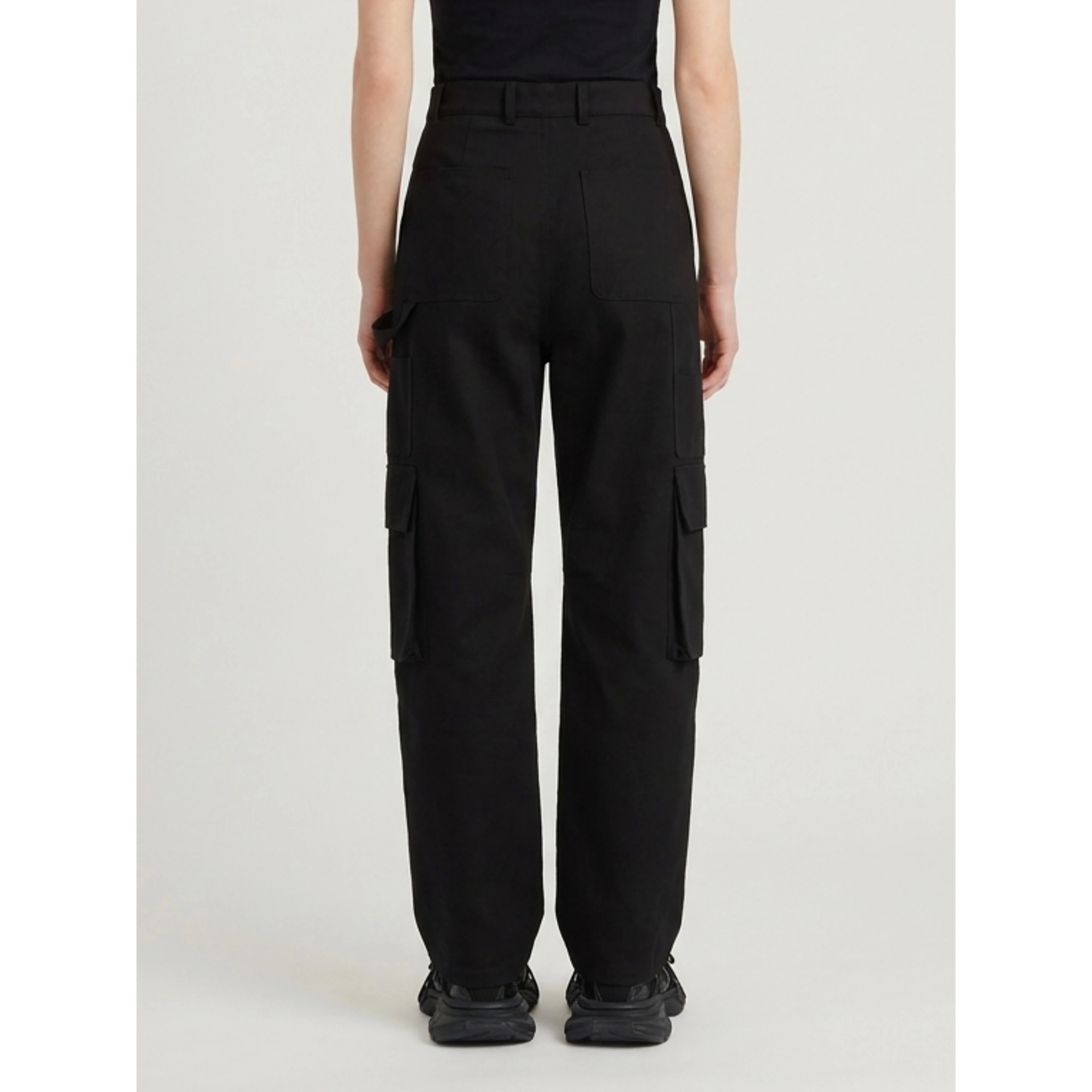 Cotton cargo trousers