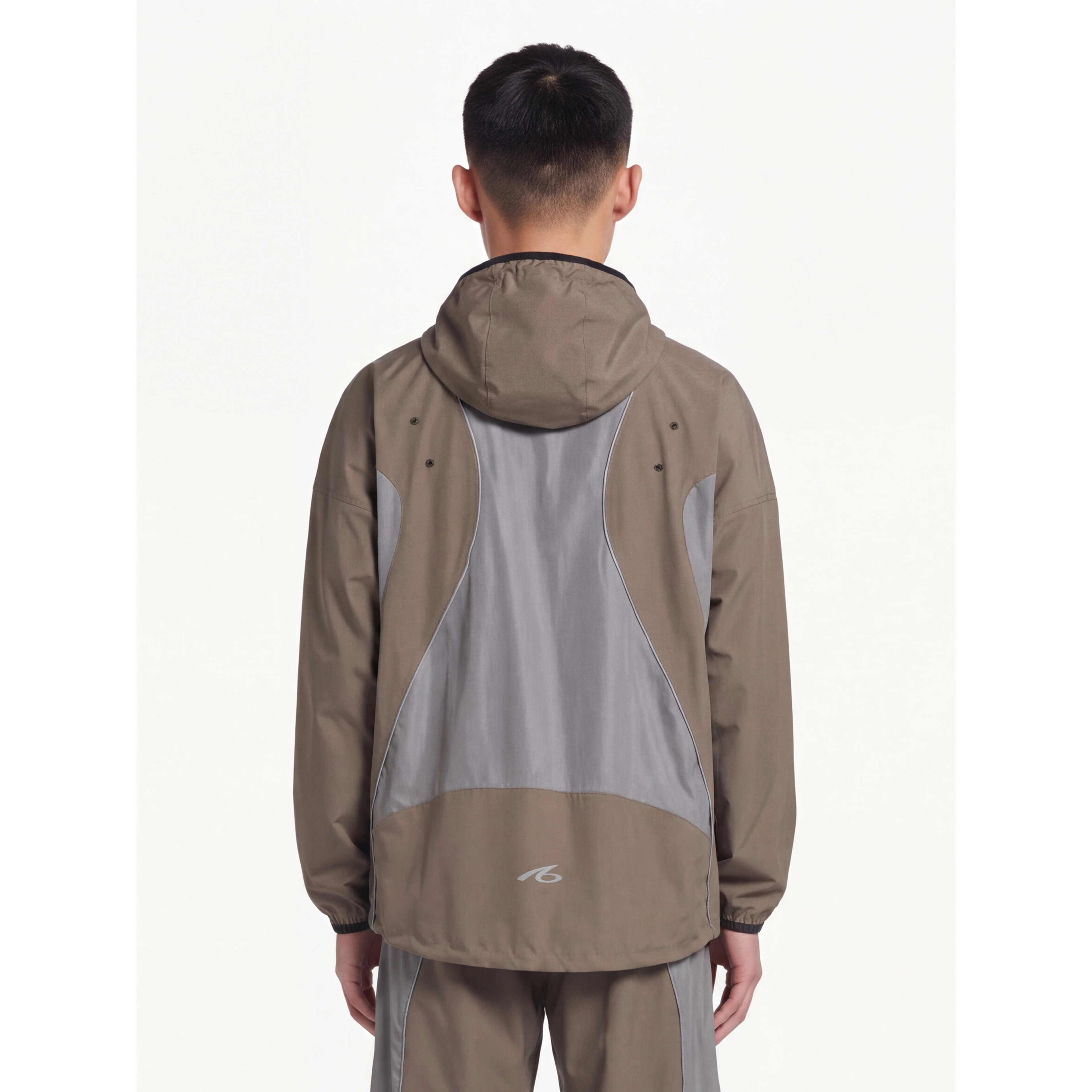 Techwear zip jacket