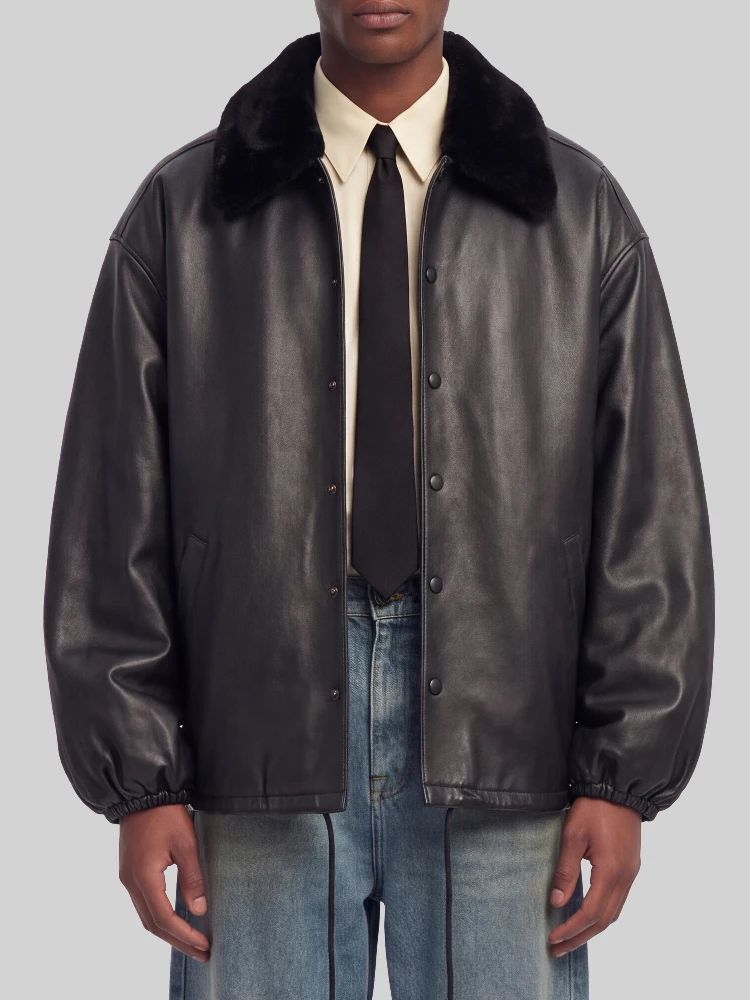 Coach leather jacket
