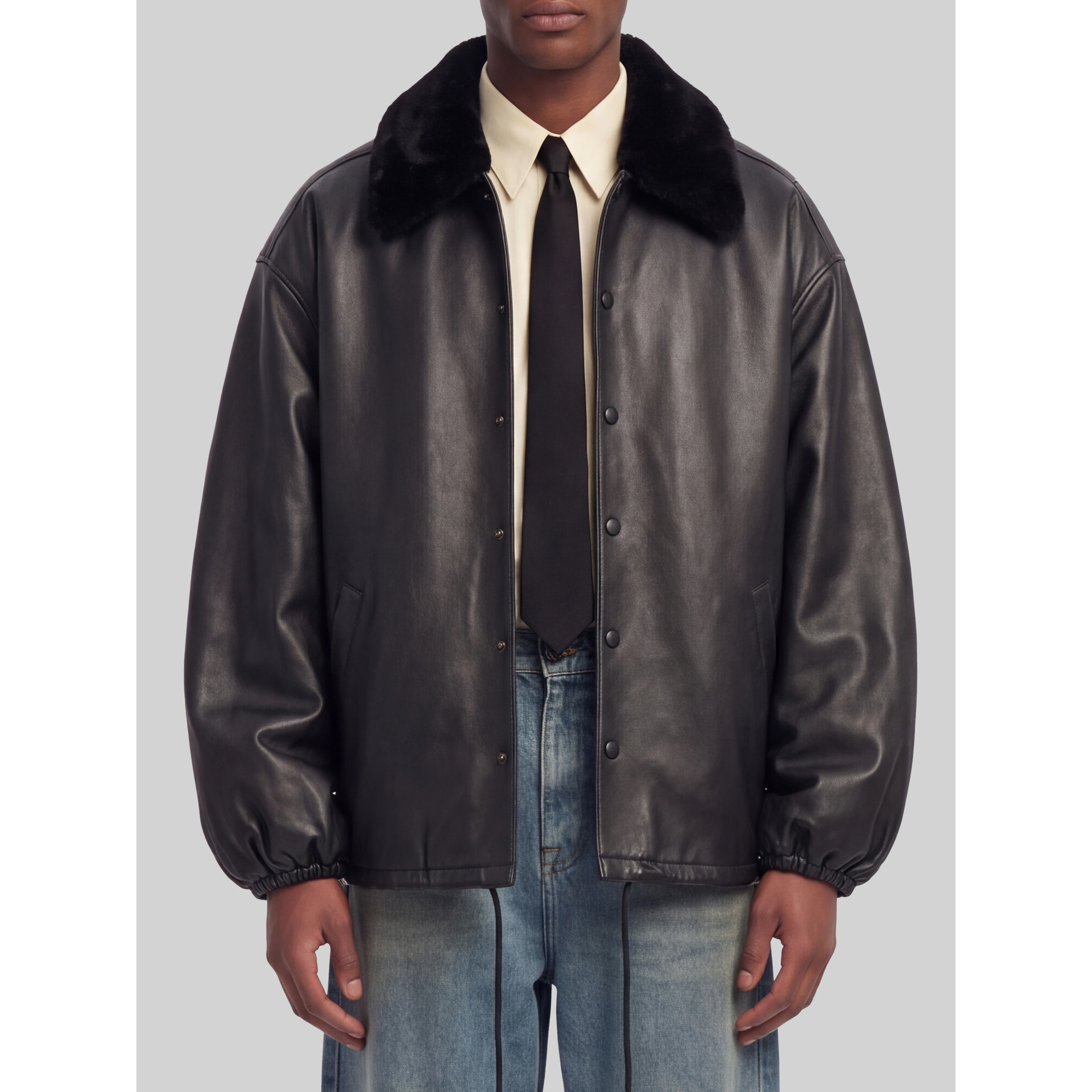 Coach leather jacket