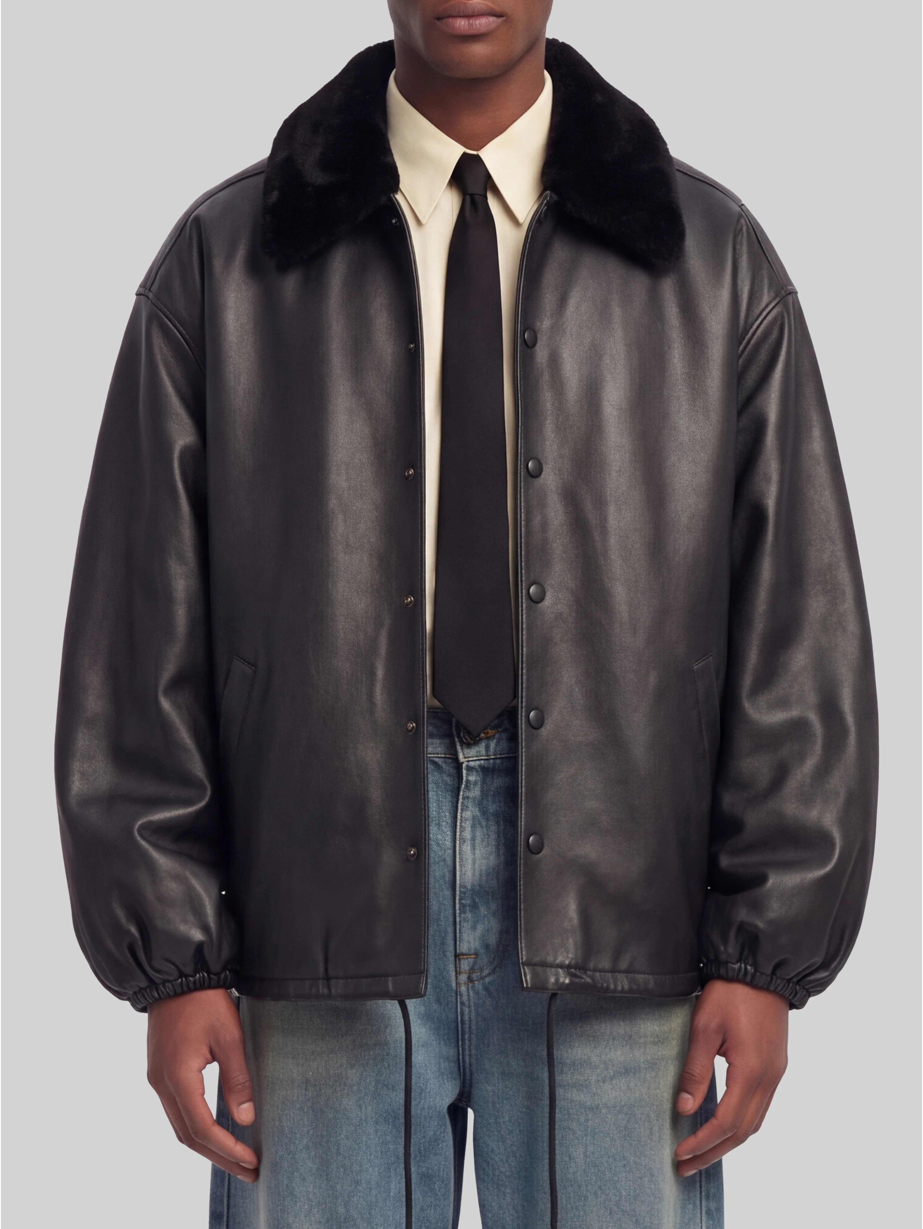 Coach leather jacket