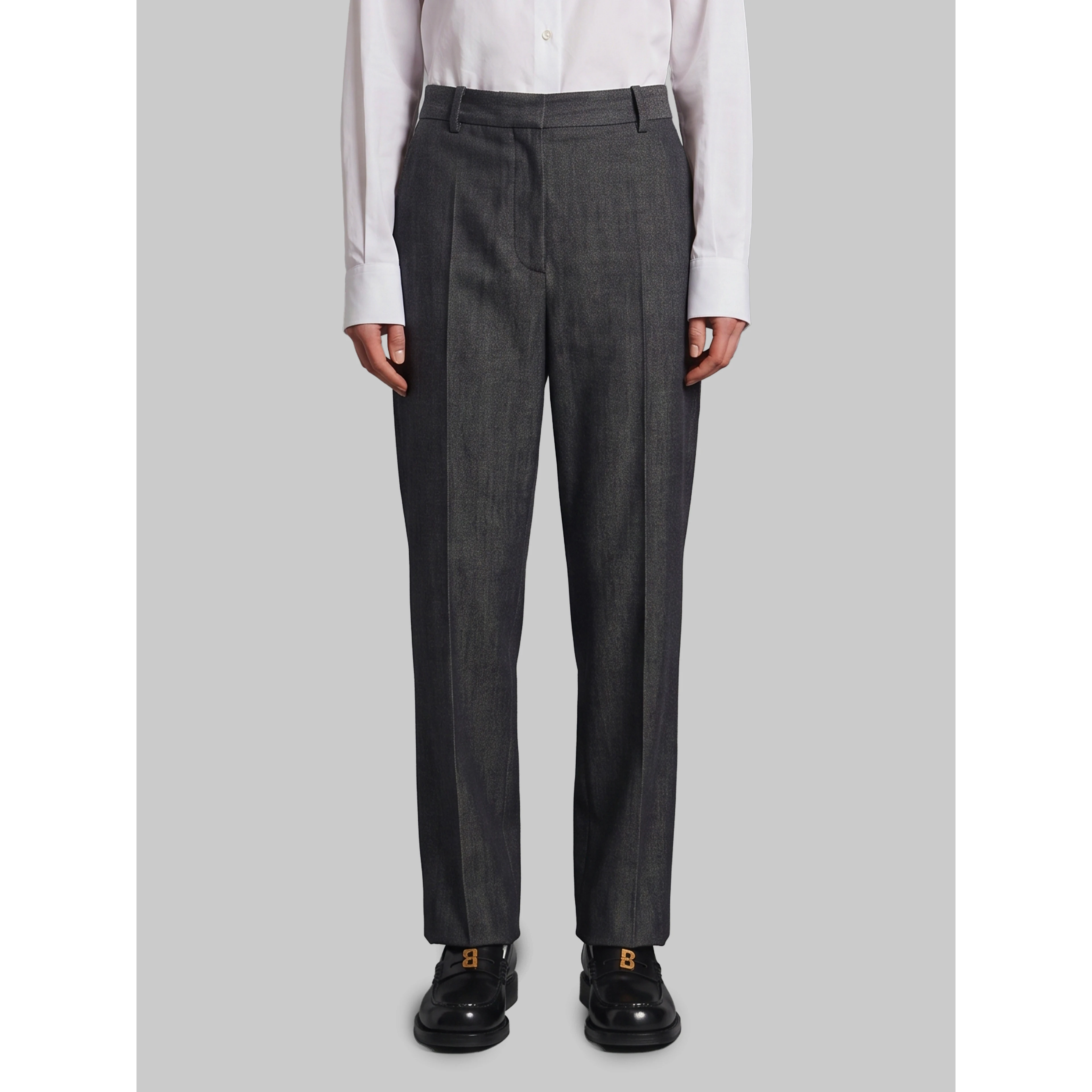 Slim tailored trousers