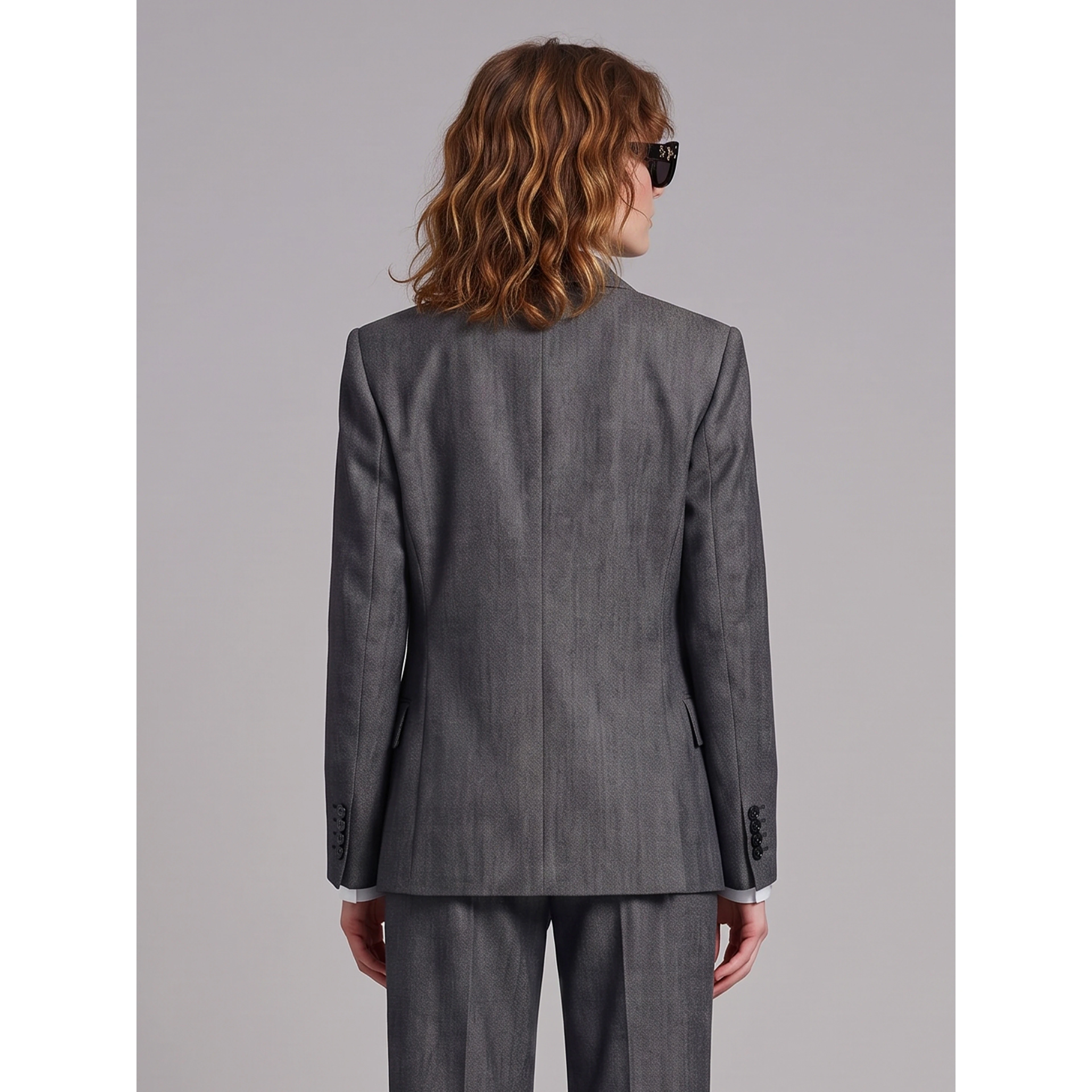 Double-breasted tailored jacket