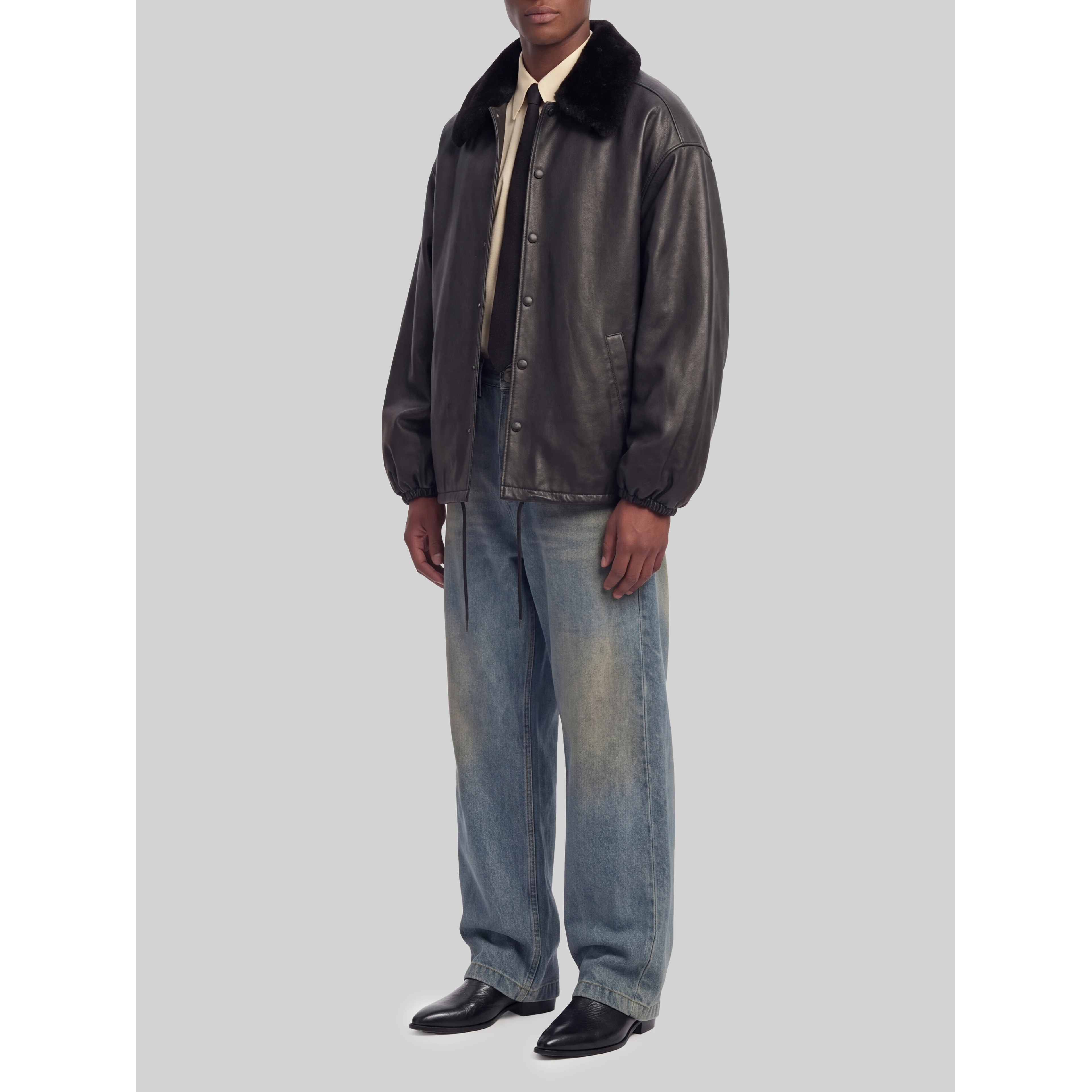 Coach leather jacket