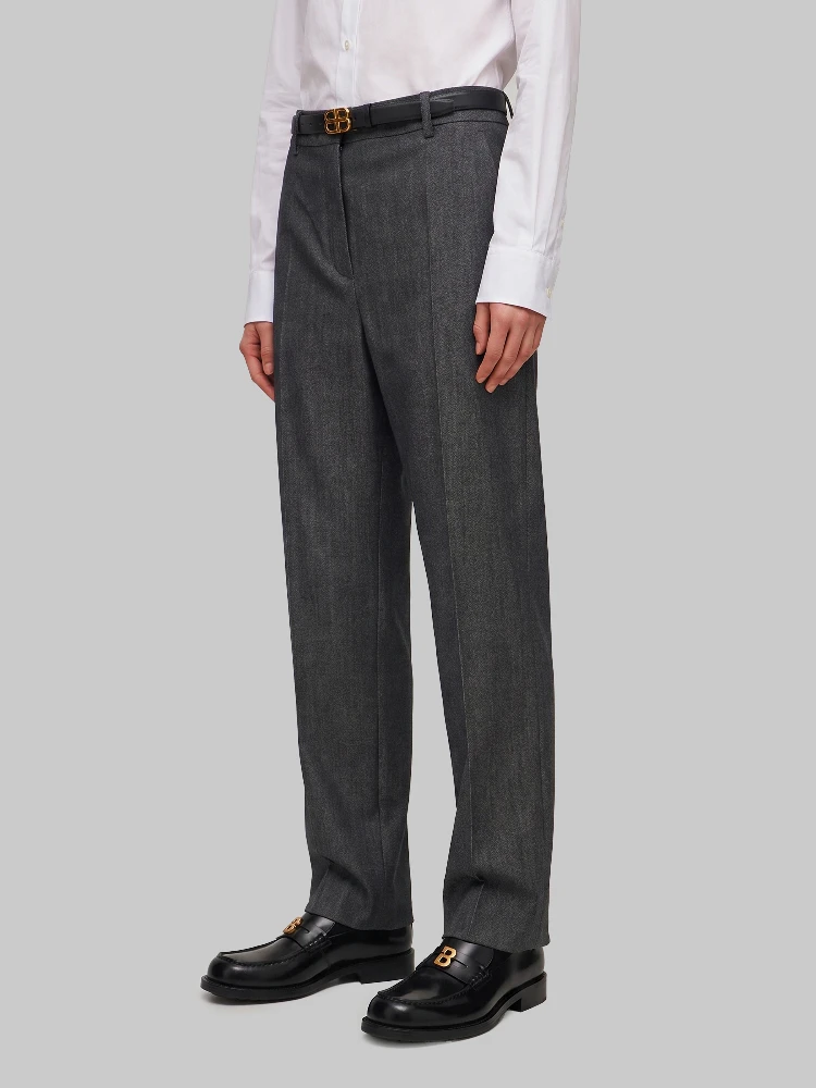 Slim tailored trousers alternative