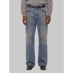 Flared denim jeans