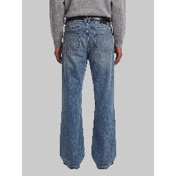 Flared denim jeans