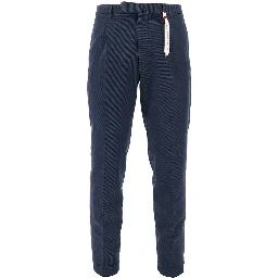 Stretch gabardine 'Arechi' trousers
